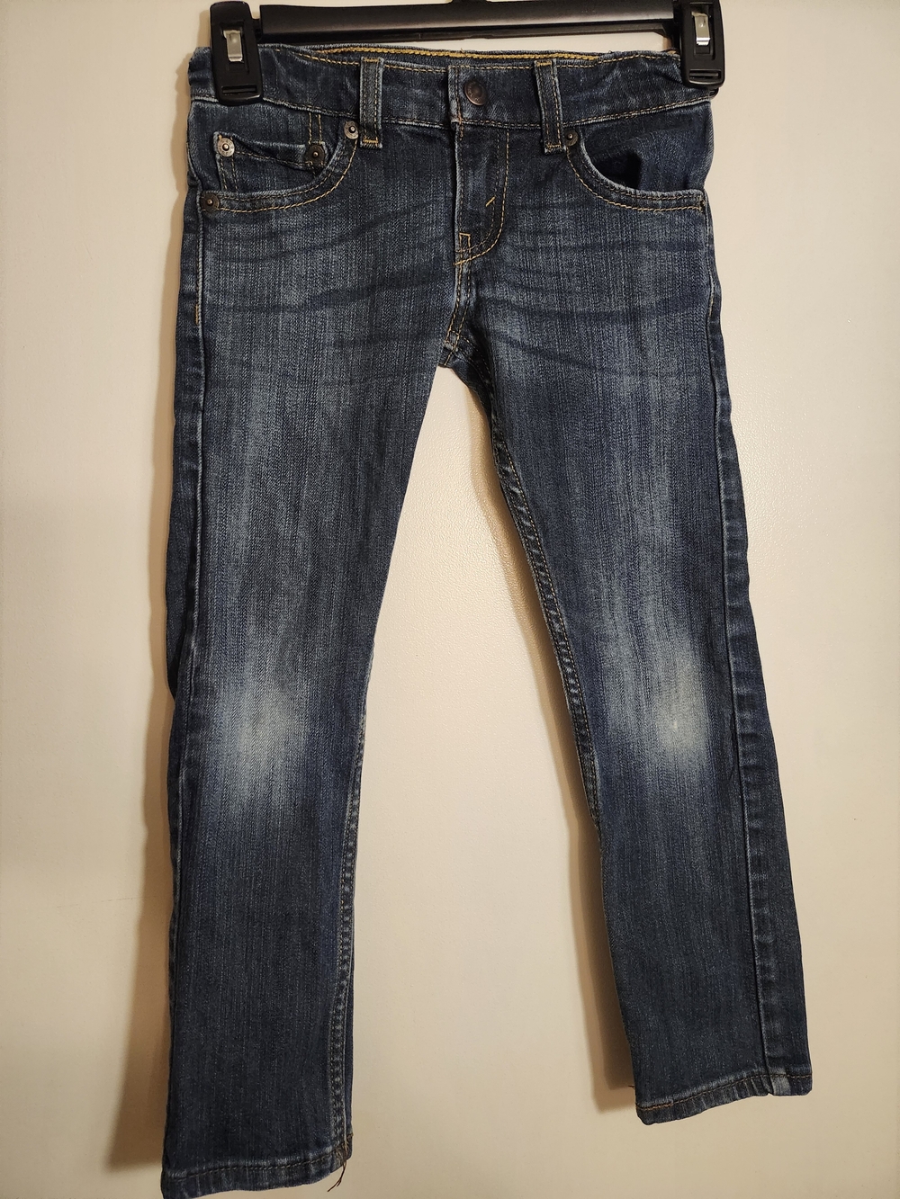 Levis Strauss Slim Straight - Girls' Size Regular 6